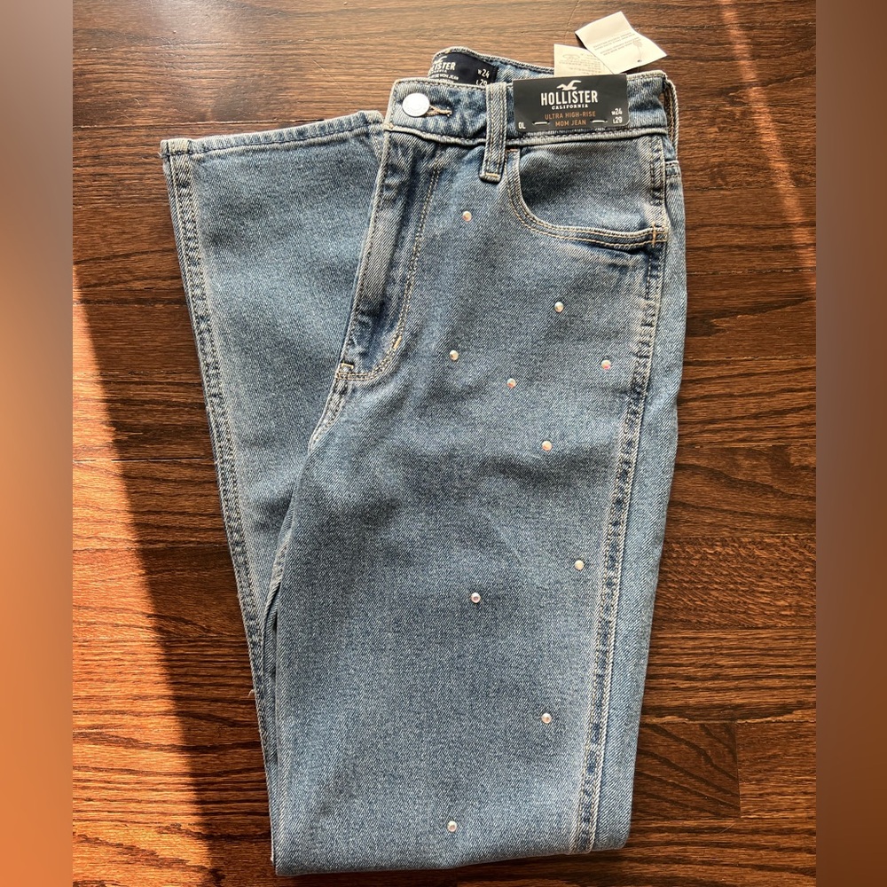 Hollister mom jeans